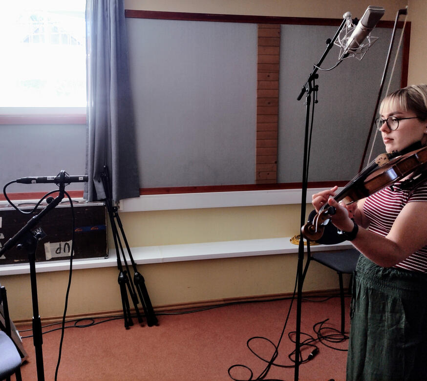 Recording of kvintrad&#39;s EP &quot;5essents&quot;