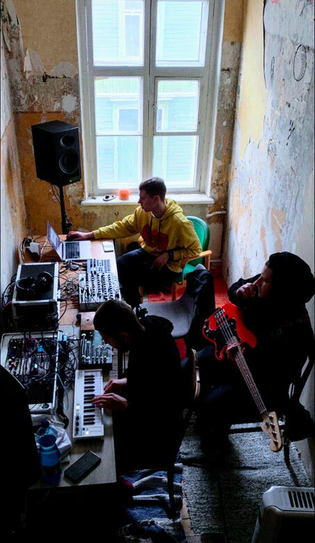 Recording of the album "Seraphic Distortion" by KEETAI